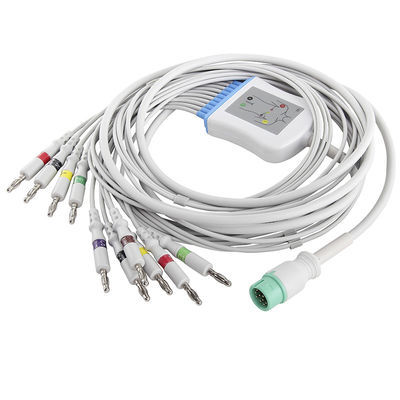 De Kabel van het Comenm2461a electrocardiogram en Leadwires-de Kabel van de de Banaanschakelaar ECG van CEI 4,0
