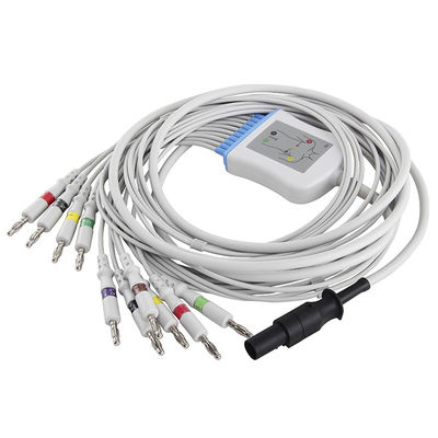 Van Kabel 60-00180-01 Leadwires CEI 4,0 van het Mortaraelectrocardiogram de Banaanschakelaar