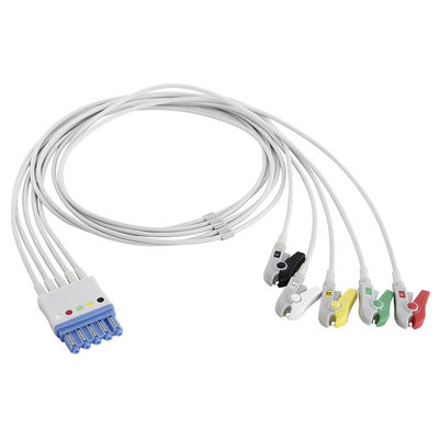Philips Compatibele ECG Leadwire - de Kabel en Leadwires van M1968A ECG