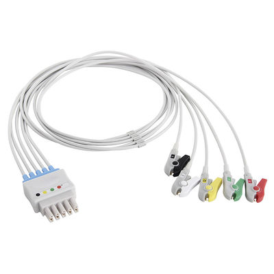 GE-Datex Ohmeda 545316 545318 2,0 Geduldige de Monitorkabel van het 5 Loodecg electrocardiogram