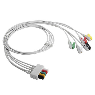 Mindray Datascope ECG Leadwires 0012-00-1514-03 de Draad van het de Klemecg Lood van 5 Loodgrabber