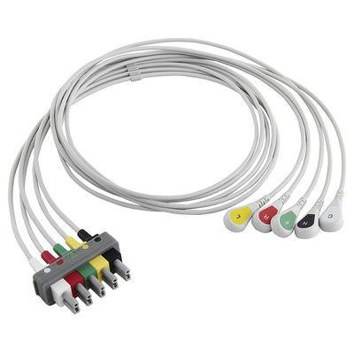 PH M1633A M1625A M1621A 989803104571 het Afneembare electrocardiogram Leadwire van 5 Lood Onverwachte CEI