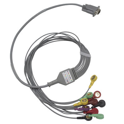 Van de TIJDEN de DIGITALE holter ECG van TCHANG-TCHOUN Kabel en Leadwires