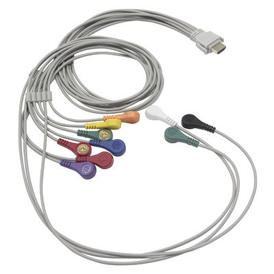 Kabel en Leadwires 10 van Vasomedicalbiocare Holter ECG loodkabel