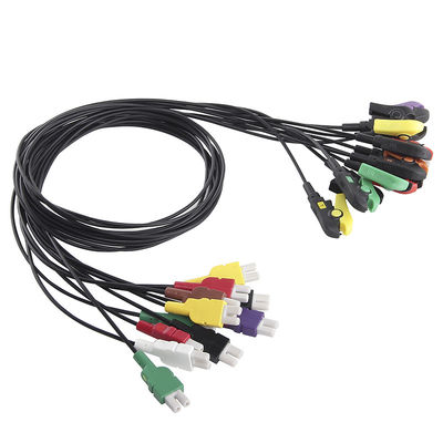 GE Marquette 10 de Kabel en Leadwires van de Loodröntgenstraal ECG Radiotranslucent