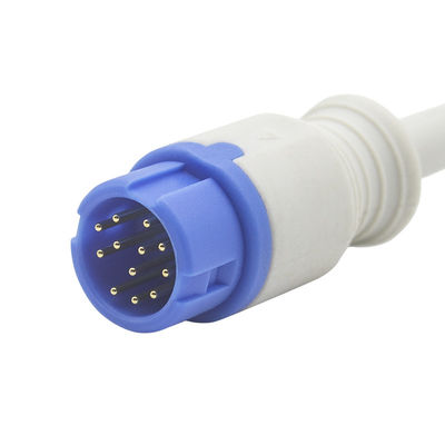 Anke asc-553 de Opnieuw te gebruiken SpO2-Sonde van Technologie 12 Pin Adult Finger Clip SpO2 van SensorOxi-max