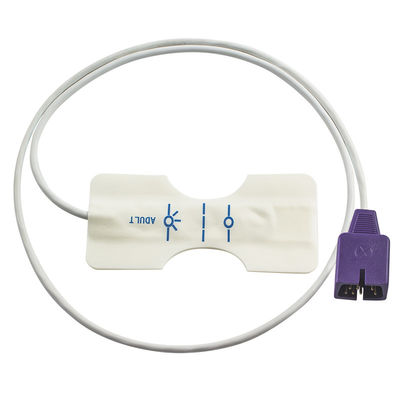 N-ellcordb9 7pin I20 Beschikbare SpO2 Sensor n-3000 Pb-3940 Beschikbare SpO2 Sonde van het Zuigelings de witte schuim