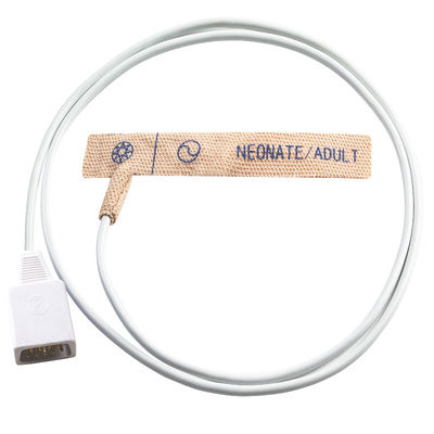 Datex Beschikbare SpO2 Sensor 85cm Stof van de de Huidrek van de Kabellengte de Volwassen Pasgeborene