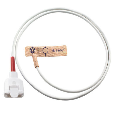 Van de de Reeks11pin Huid van de for M-asi-mo Beschikbare SpO2 Sensor Rode de Rekstof
