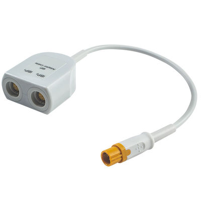 Compatibele Dubbele IBP de Adapterkabel 7 van S-iemens Drager speld aan de Kabel van de de bloeddrukomvormer van de 7 speldibp Uitbreiding