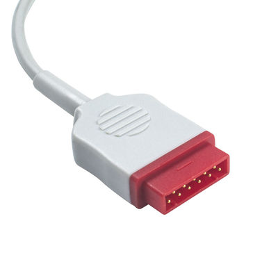 GE Marquette 	IBP-Kabel van de de Omvormeruitbreiding van Adapterkabel 2005772-001 2103966-001 11pin de Dubbele