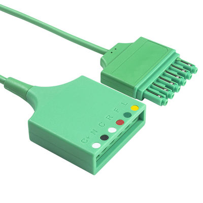 Van de de Boomstamadapter van Siemens Draeger MS16256 6Lead ECG van de Kabeldrager ECG van de de Uitbreidingsboomstam de Kabel Enig Pin Connector