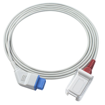 De Sensorkabel K937 3984 van Nihonkohden SpO2 van de de Speld14pin SpO2 Adapter van Technologie van jl-631P for M-asi-mo Rode Vierkante de Uitbreidingskabel