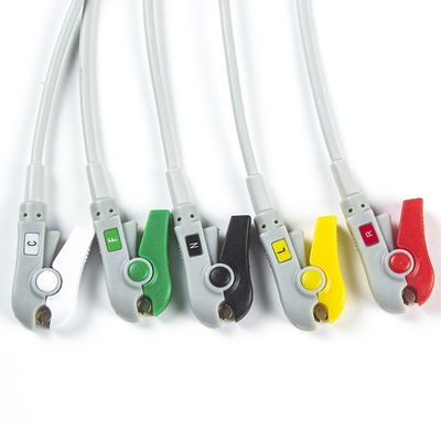 Bionetbm3/5 ECG Kabels en Leadwires 5 Klem 8 van Loodcei de Kabel van Pin Connector ECG