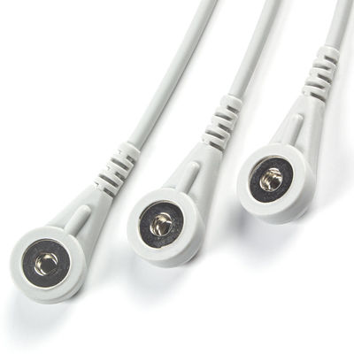 Kontron 125 128 Kabel van VSM510 ECG en de Onverwachte 7 Pin Connector ECG Kabel van Leadwires 3Lead AHA