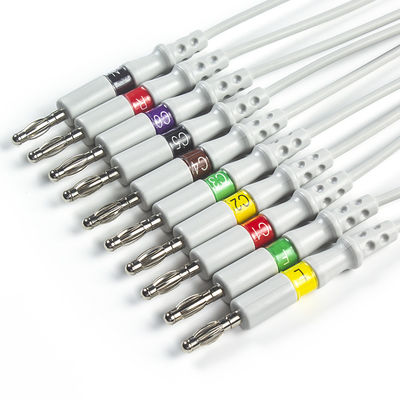 Mortara ECG Leadwires 9293-041-50, 9293-046-60 CEI 4,0 Banaanelectrocardiogram Leadwires
