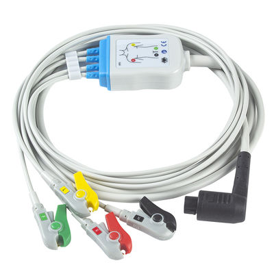 Corpuls 3 ECG-Kabel en Leadwires 4 de Kabel van de de Klem11pin Schakelaar ECG van CEI van het Loodlidmaat