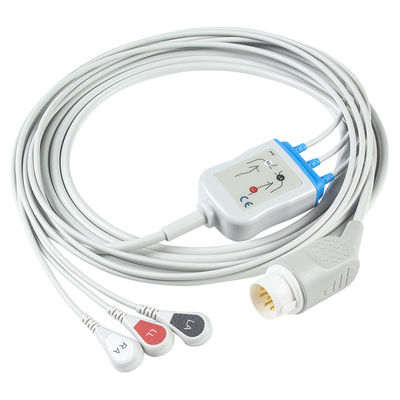 De Kabels van Philips 8Pin ECG en de Onverwachte ECG Kabel van Leadwires 3Lead M1735A