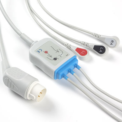 De Kabels van Philips 8Pin ECG en de Onverwachte ECG Kabel van Leadwires 3Lead M1735A