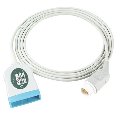 ECG Trunk Kabel 8-polig 3-aderig ECG Kabel naar Din Leadwires
