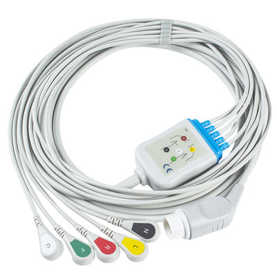 De Volwassen ECG Kabels en Leadwires 8pin 3 van Philips Lood Onverwachte ECG Kabel