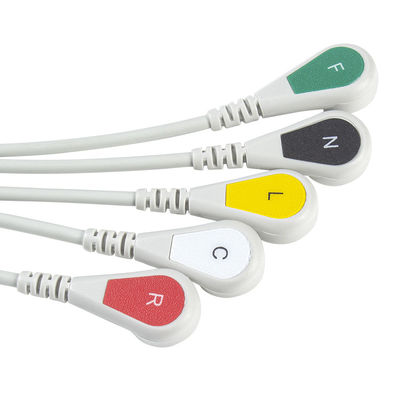 GE Marquette cbm-05na-10as-0001 ECG-Kabels en Leadwires 5 onverwachte 11pin de Schakelaarecg Kabel van Loodcei