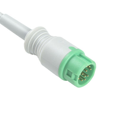 Mindray Datascope 040-000966-00 Kabels van EA6232A ECG en de Schakelaarecg Kabel 3 van Leadwires 12pin Loodcei breekt