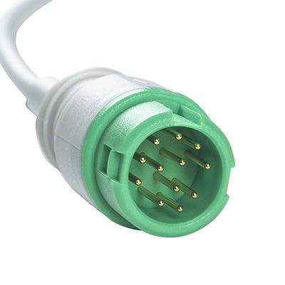 Mindray Datascope 040-000963-00 Kabels van EA6252B ECG en de Schakelaarecg Kabel 5 van Leadwires 12pin Loodcei breekt