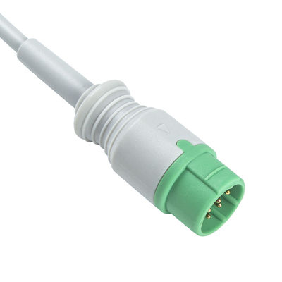 Mennenecg Kabel en Leadwires 5 Klem 12 van Loodcei de Kabel van Pin Connector ECG