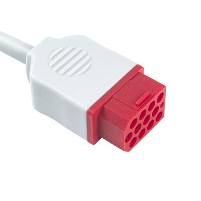 Bionet Nieuwe Modelbm3 BM5 ECG Kabels en Onverwachte ECG Kabel 3 van Leadwires de speldschakelaar van Loodcei 12