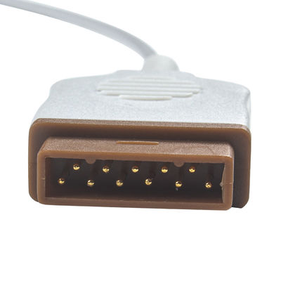 Van de Kabelge van de temperatuursonde de Gezondheidszorg Marquette Temperature Adapter Cable B650 stormt 4000 ZONNE