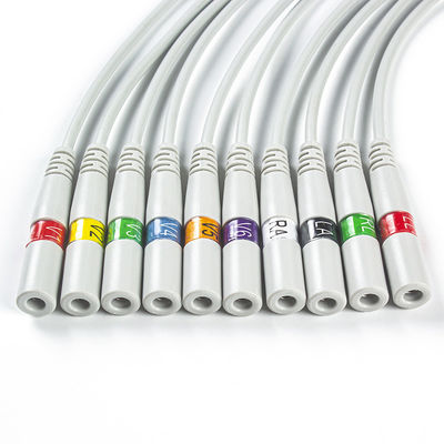 ECG-Delenbanaan om ECG-de Schakelaar van de Adapters 9281-002-50 4mm ECG Elektrode van de Adaptervlecht te breken
