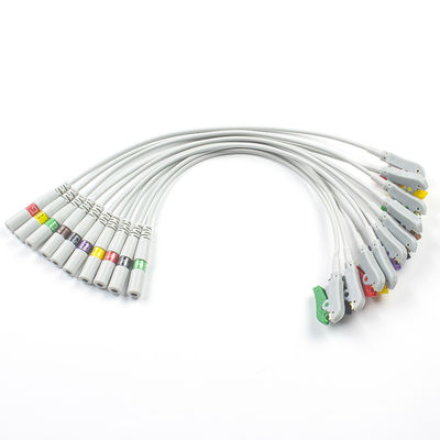 Banana Naal To Clip ECG Adapter Pigtail Adapters 3.00MM IEC ECG Elektrode Connector