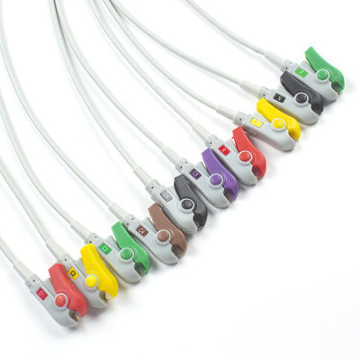 Banana Naal To Clip ECG Adapter Pigtail Adapters 3.00MM IEC ECG Elektrode Connector
