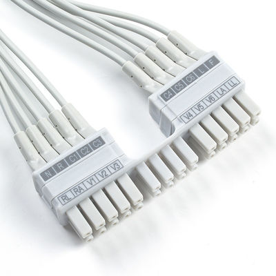 Mortara Burdick 10 Lead EKG Lead Wire ECG Leadwires 9293-041-50 9293-046-60 Voor ELI 150C