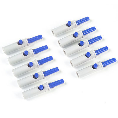 De Adapters van de de Delennaald van AD125 ECG 3.0mm Nylon electrocardiogramkrokodilleklemmen