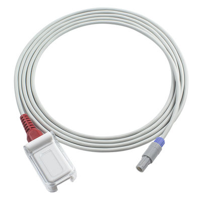Kabel van de Comen de Compatibele SpO2 Sensor voor m-asi-Mo Rode Technologie 3M Cable