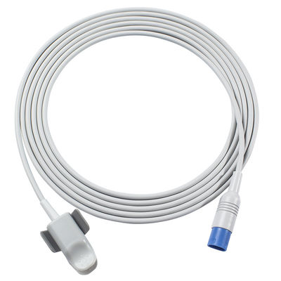 Van de de Vingerklem SpO2 van Philips M1196A Opnieuw te gebruiken Volwassen de Sensorrechthoek 8Pin
