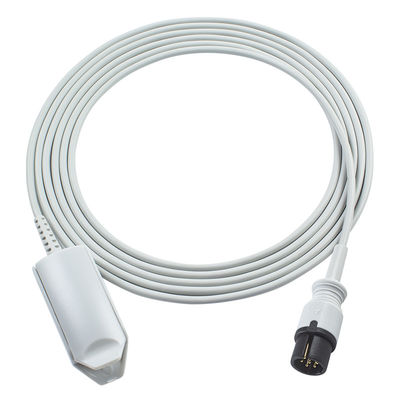 Anke 6 pin herbruikbare SpO2 sensor ASC-553 ACS-553A AAMI 6 pin connector volwassen zachte punt SpO2 Probe
