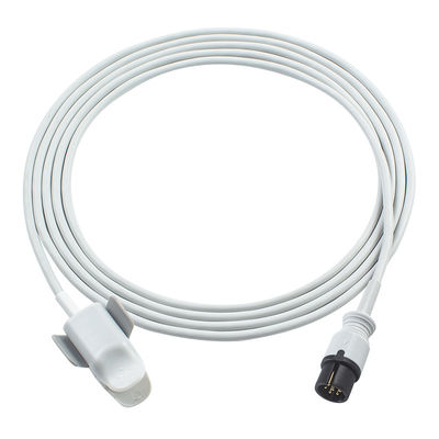 Anke 6 pin herbruikbare SpO2 sensor ASC-553 ACS-553A AAMI 6 pin connector volwassen zachte punt SpO2 Probe