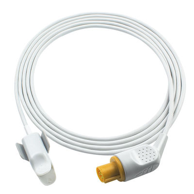 GE Hellige Compatible Direct-Connect Herbruikbare SpO2 Sensor 7 Pin Volwassen SMK SMC SMU SMS SMV SpO2 Probe