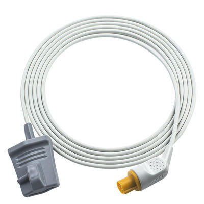 GE Hellige Compatible Direct-Connect Herbruikbare SpO2 Sensor 7 Pin Volwassen SMK SMC SMU SMS SMV SpO2 Probe