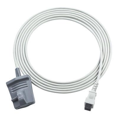 Konica Minolta herbruikbare pulsoximetersensor Vierkante 6 pin Pulsox-300 Pulsox-300i 1m kort
