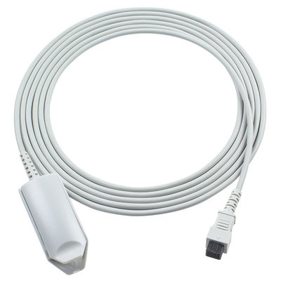 Konica Minolta herbruikbare pulsoximetersensor Vierkante 6 pin Pulsox-300 Pulsox-300i 1m kort