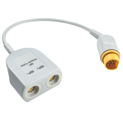 S-iemens/Draeger Dual IBP Adapter Cable 10pin tot 7pin IBP Verlengkabel