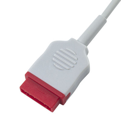 GE IBP-adapterkabel 2*Abbott 6pin IBP-verlengkabel voor transducer / patiëntmonitor