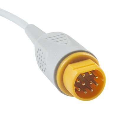 S-iemens/Draeger Dual IBP Adapter Cable 10pin tot 7pin IBP Verlengkabel