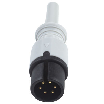Edan Compatible Direct-Connect ECG Kabel en looddraad 6Pin Universal AAMI 3Lead AHA Snap