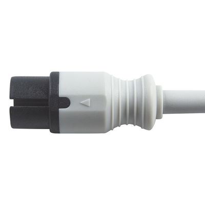 Edan Compatible Direct-Connect ECG Kabel en looddraad 6Pin Universal AAMI 3Lead AHA Snap