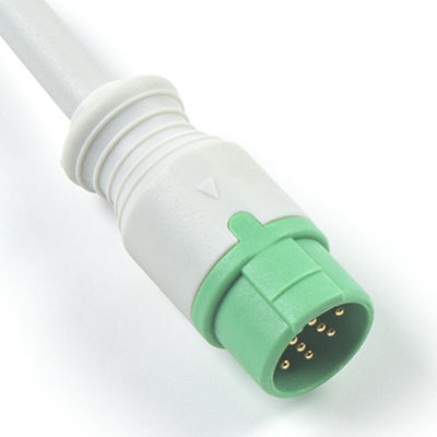 Kontron Arrow Compatible Direct-Connect ECG kabel en looddraad voor 5Lead IEC Grabber